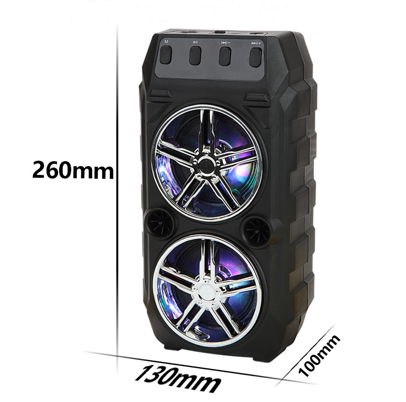 CL97 Original Portable Wireless Party Speaker – USB & TF Support | Long Battery | Dual Drivers – RGB LED Lights