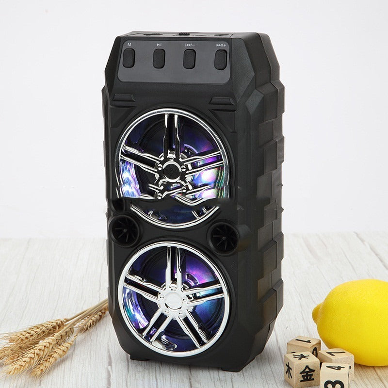 CL97 Original Portable Wireless Party Speaker – USB & TF Support | Long Battery | Dual Drivers – RGB LED Lights