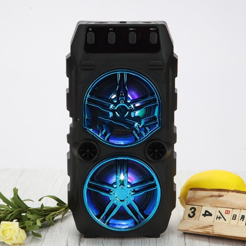 CL97 Original Portable Wireless Party Speaker – USB & TF Support | Long Battery | Dual Drivers – RGB LED Lights