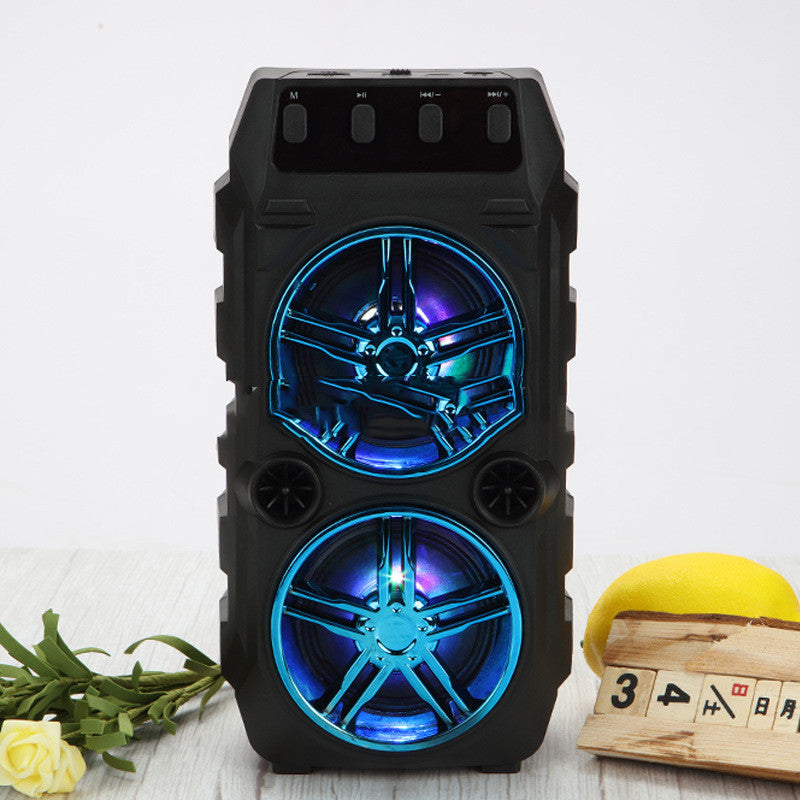 CL97 Original Portable Wireless Party Speaker – USB & TF Support | Long Battery | Dual Drivers – RGB LED Lights