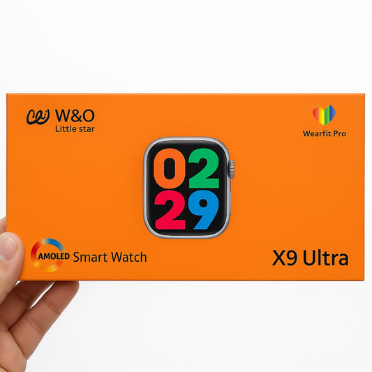 X9 Ultra Original Smartwatch – AMOLED Display – 90Hz | ChatGPT + Bluetooth Calling